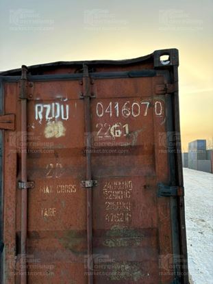 Изображение 20-футовый б/у контейнер №0416070