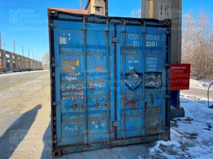 Изображение 20-футовый б/у контейнер №0691811