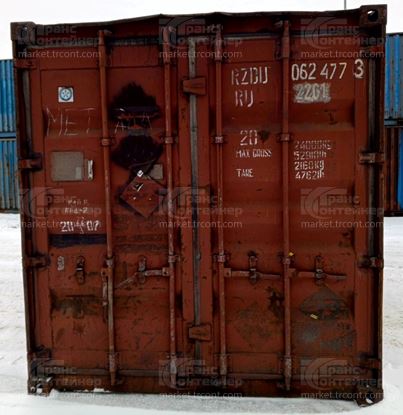 Изображение 20-футовый б/у контейнер №0624773