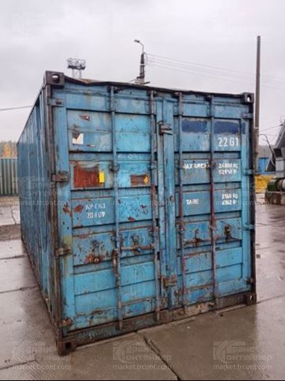 Изображение 20-футовый б/у контейнер №0621542