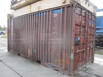 Изображение 20-футовый б/у контейнер №0719647