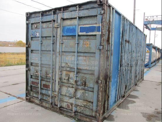 Изображение 20-футовый б/у контейнер №0718276