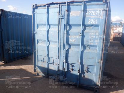 Изображение 20-футовый б/у контейнер №0427075