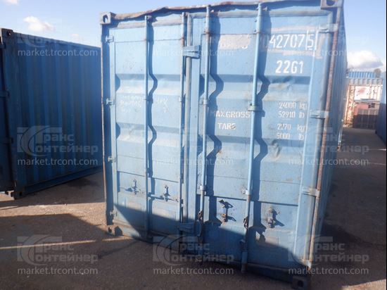 Изображение 20-футовый б/у контейнер №0427075