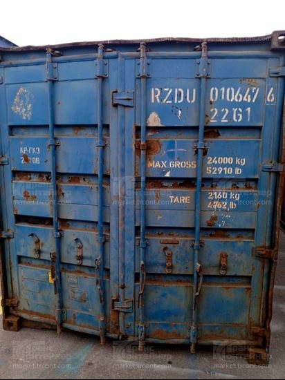 Изображение 20-футовый б/у контейнер №0106476