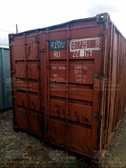 Изображение 20-футовый б/у контейнер №0172919