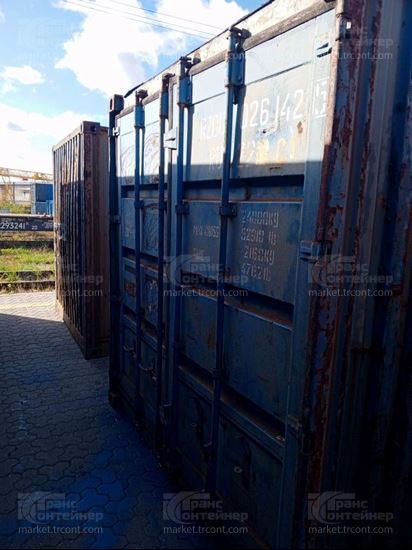 Изображение 20-футовый б/у контейнер №0261425