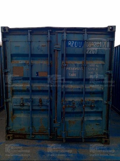 Изображение 20-футовый б/у контейнер №0642817