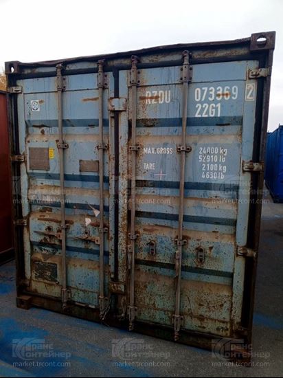 Изображение 20-футовый б/у контейнер №0733692