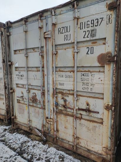 Изображение 20-футовый б/у контейнер №0169371
