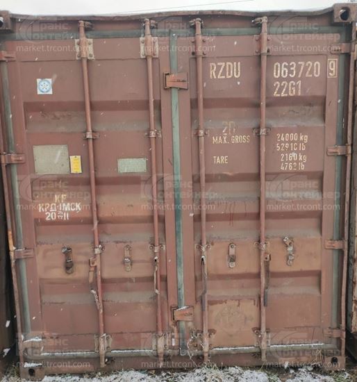 Изображение 20-футовый б/у контейнер №0637209