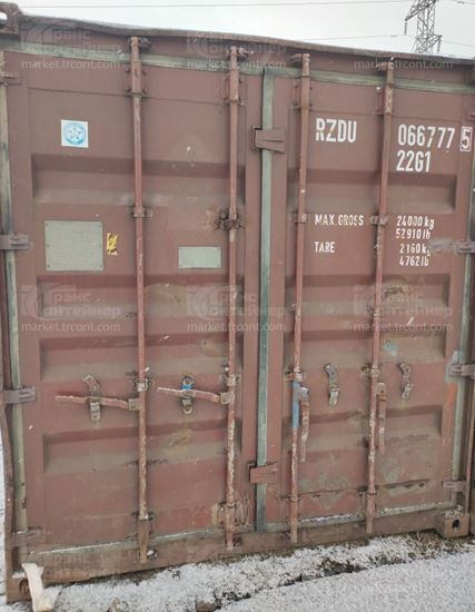 Изображение 20-футовый б/у контейнер №0667775