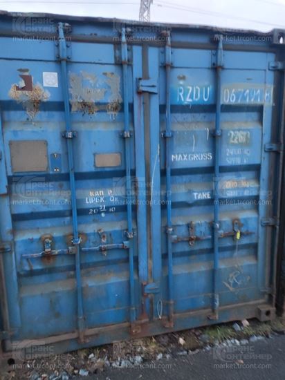Изображение 20-футовый б/у контейнер №0671918
