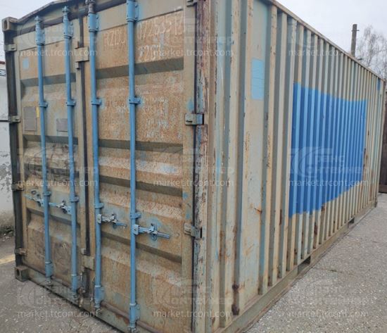 Изображение 20-футовый б/у контейнер №0725357