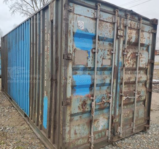 Изображение 20-футовый б/у контейнер №0731508