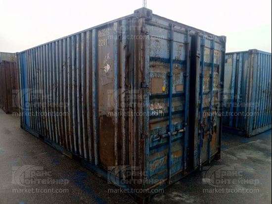 Изображение 20-футовый б/у контейнер №0632130