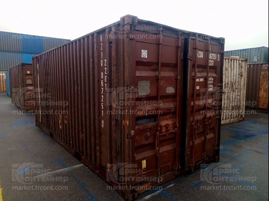 Изображение 20-футовый б/у контейнер №0672513