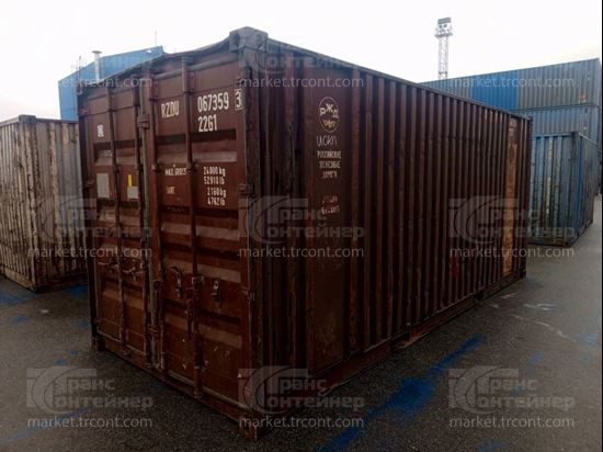 Изображение 20-футовый б/у контейнер №0673593