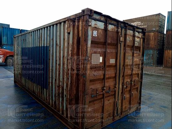 Изображение 20-футовый б/у контейнер №0714497