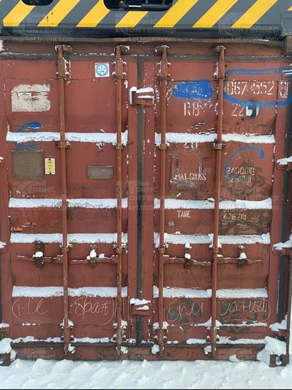 Изображение 20-футовый б/у контейнер №0675528