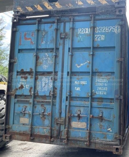 Изображение 20-футовый б/у контейнер №0328750