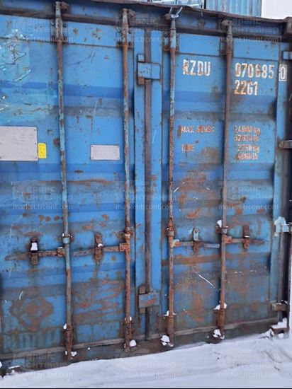 Изображение 20-футовый б/у контейнер №0706850