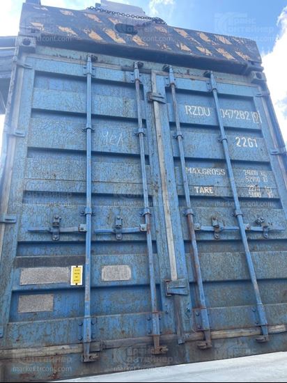 Изображение 20-футовый б/у контейнер №0472829