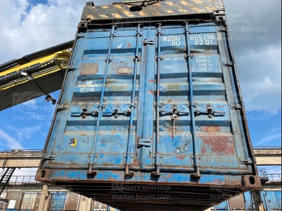 Изображение 20-футовый б/у контейнер №0652883
