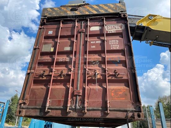 Изображение 20-футовый б/у контейнер №0657843