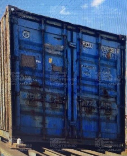 Изображение 20-футовый б/у контейнер №0690836