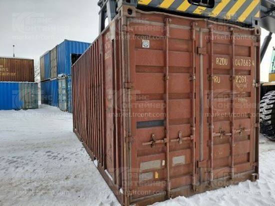 Изображение 20-футовый б/у контейнер №0476634
