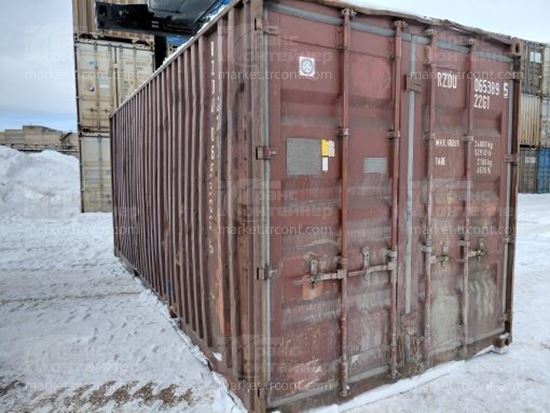 Изображение 20-футовый б/у контейнер №0653895