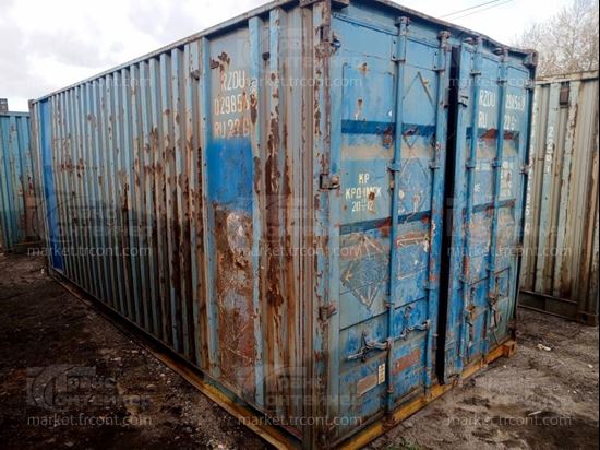 Изображение 20-футовый б/у контейнер №0298569