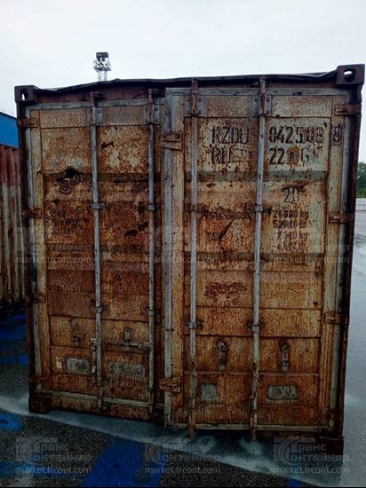 Изображение 20-футовый б/у контейнер №0425088