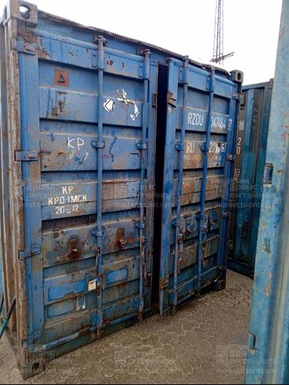Изображение 20-футовый б/у контейнер №0474647