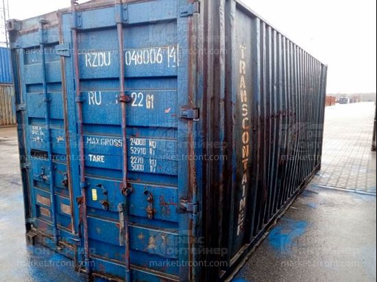 Изображение 20-футовый б/у контейнер №0480064