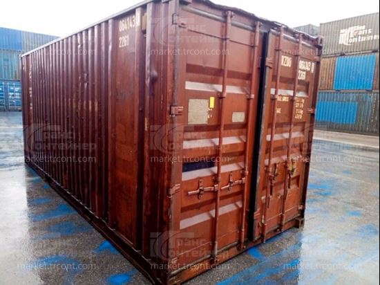 Изображение 20-футовый б/у контейнер №0641430