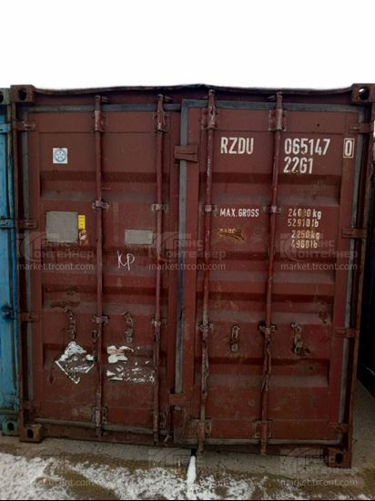 Изображение 20-футовый б/у контейнер №0651470