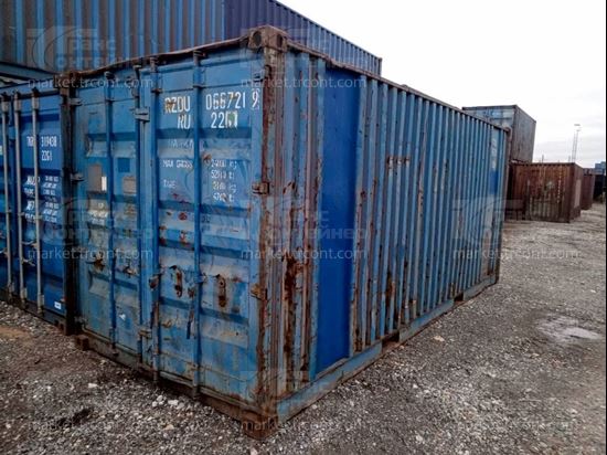 Изображение 20-футовый б/у контейнер №0667219