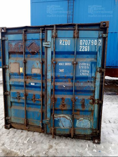 Изображение 20-футовый б/у контейнер №0707902