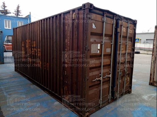 Изображение 20-футовый б/у контейнер №0725193