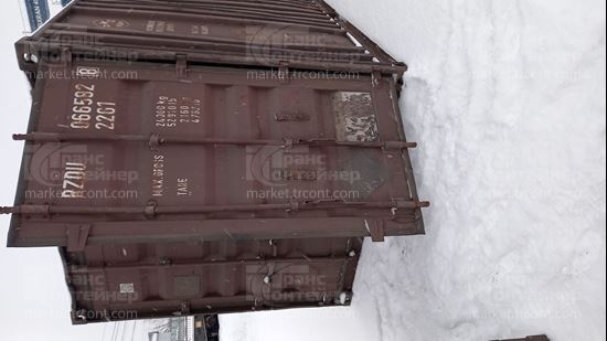 Изображение 20-футовый б/у контейнер №0665828