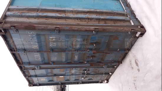 Изображение 20-футовый б/у контейнер №0674115