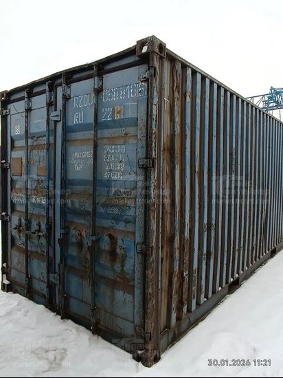 Изображение 20-футовый б/у контейнер №0688166