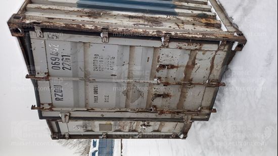 Изображение 20-футовый б/у контейнер №0694425