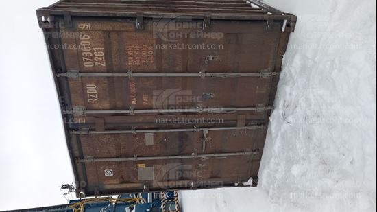 Изображение 20-футовый б/у контейнер №0736069