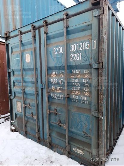 Изображение 20-футовый б/у контейнер №3012051